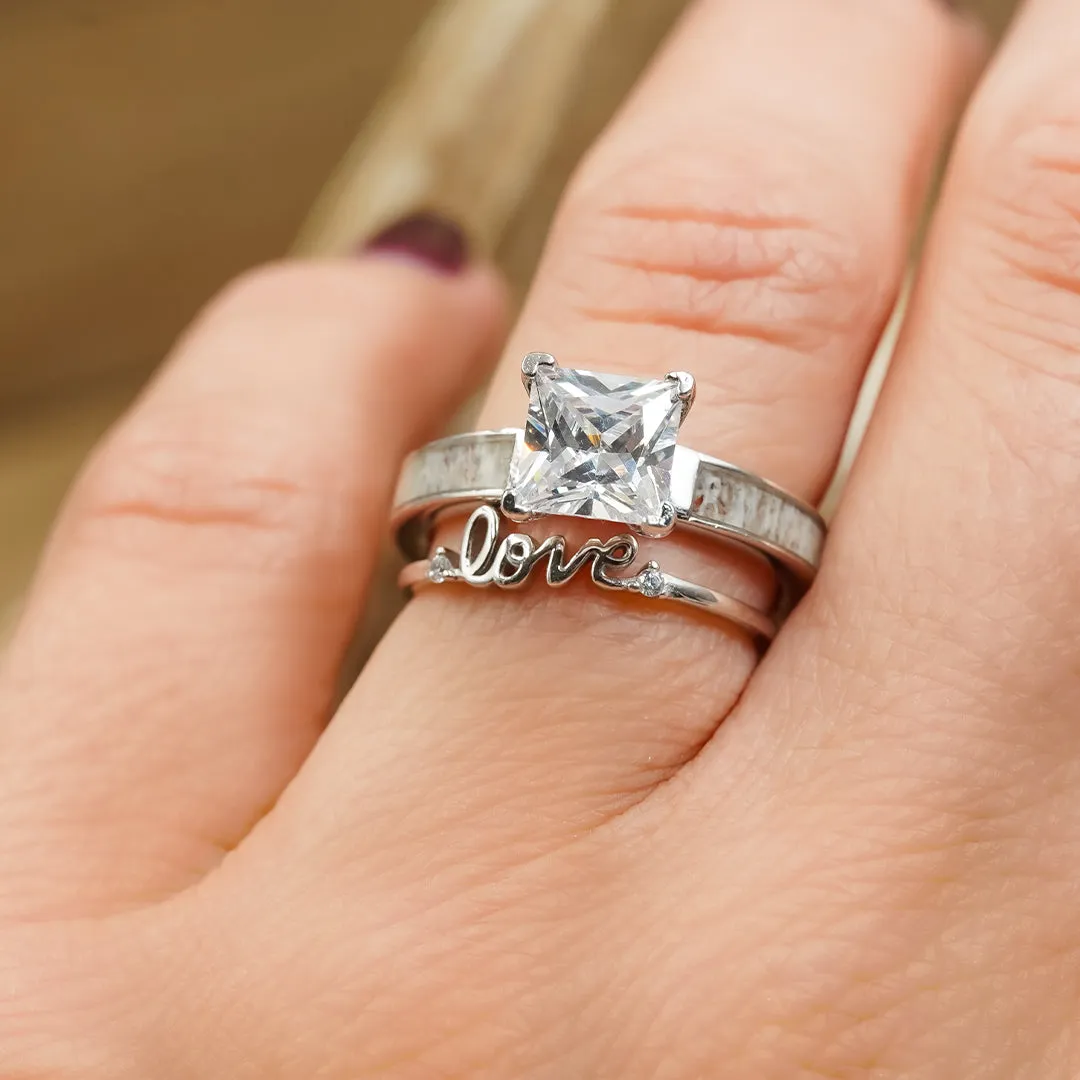 The Love Band sold by Antler Rings product image thumbnail 2