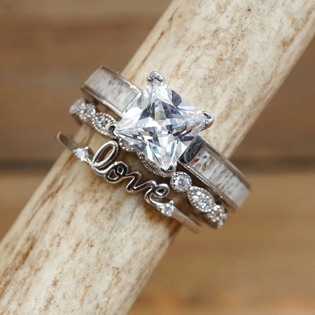 The Love Band sold by Antler Rings product image thumbnail 3