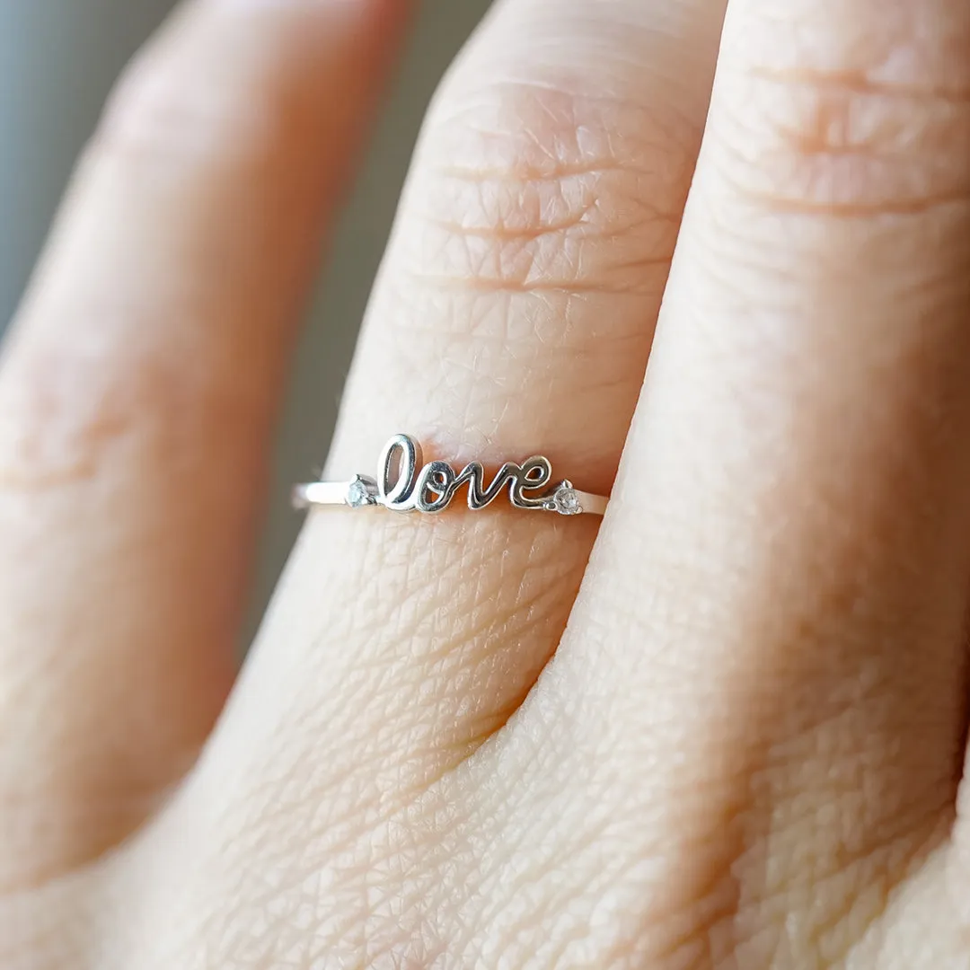 The Love Band sold by Antler Rings product image thumbnail 5