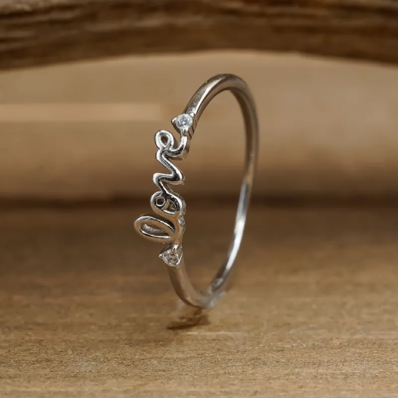 The Love Band sold by Antler Rings