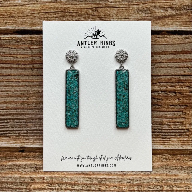 The Starr Drop Earrings sold by Antler Rings