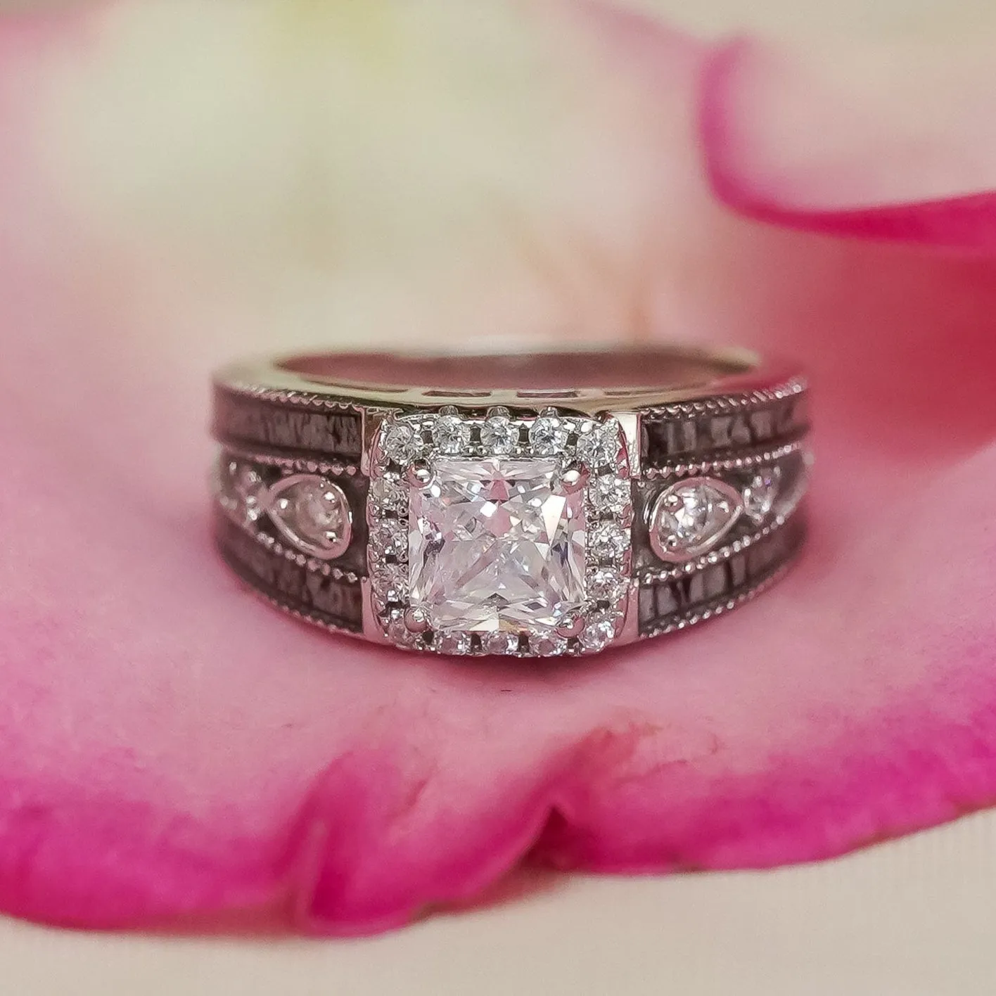 The Grand Rainier sold by Antler Rings product image thumbnail 5