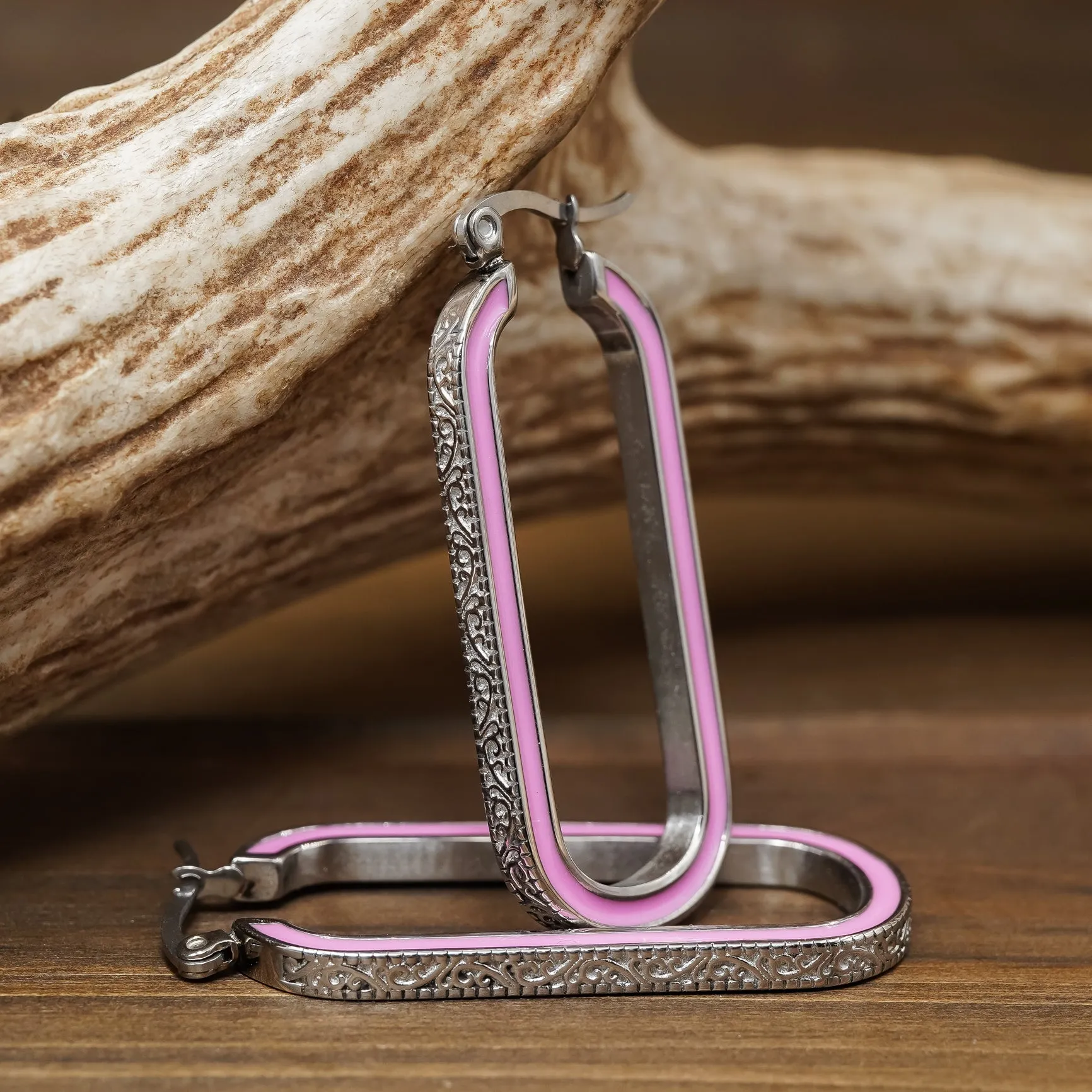 The Etta Hoops sold by Antler Rings product image thumbnail 4