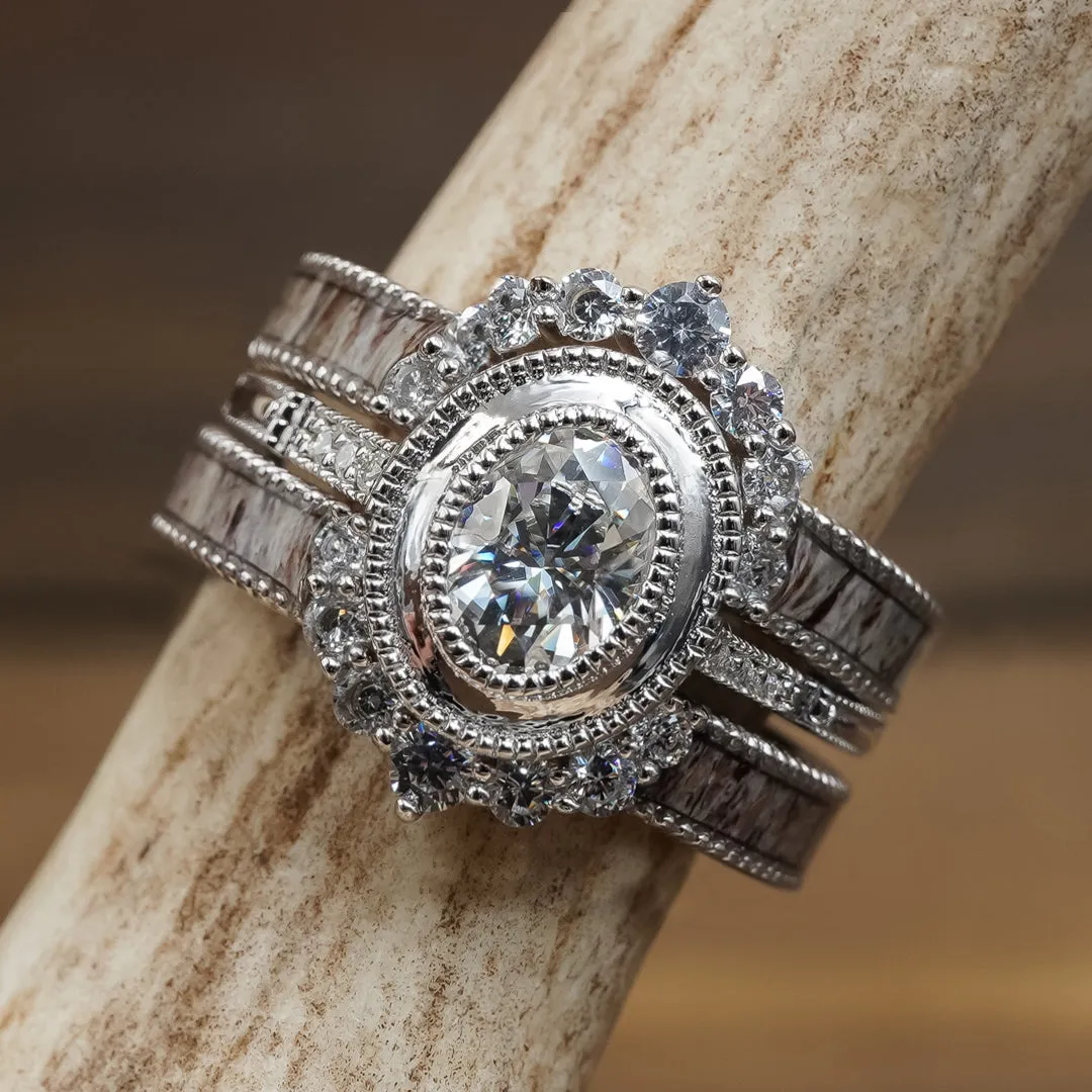 The Alta Stacking Band sold by Antler Rings product image thumbnail 4