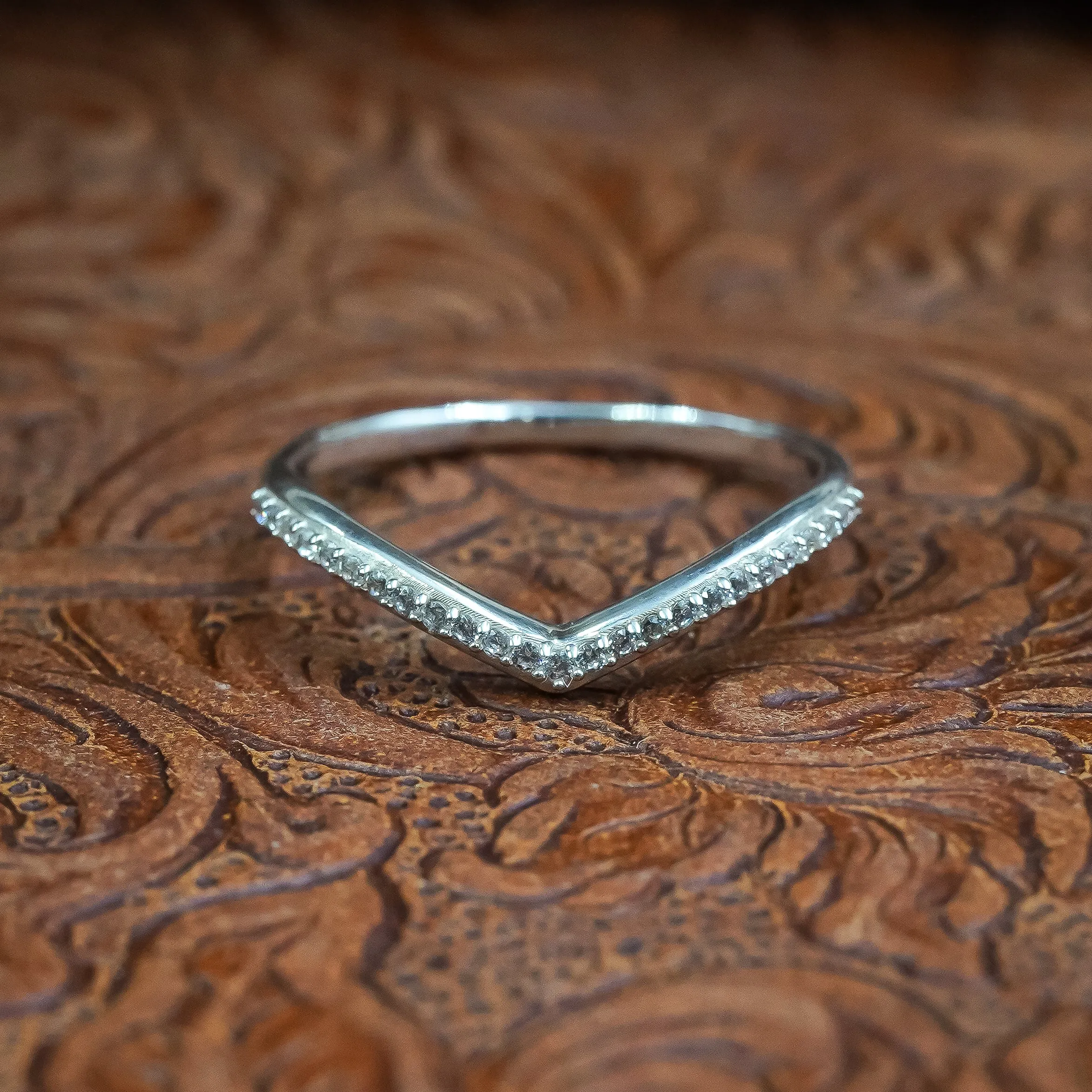 The Jolene Stacking Band sold by Antler Rings product image thumbnail 3