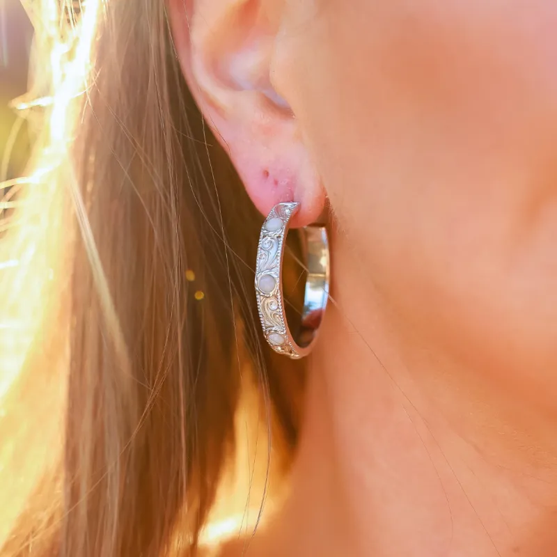 The Lady Hoops sold by Antler Rings