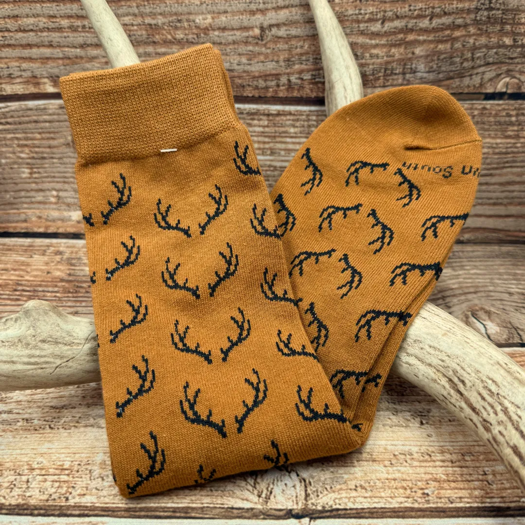 Rack 'Em Socks sold by Antler Rings