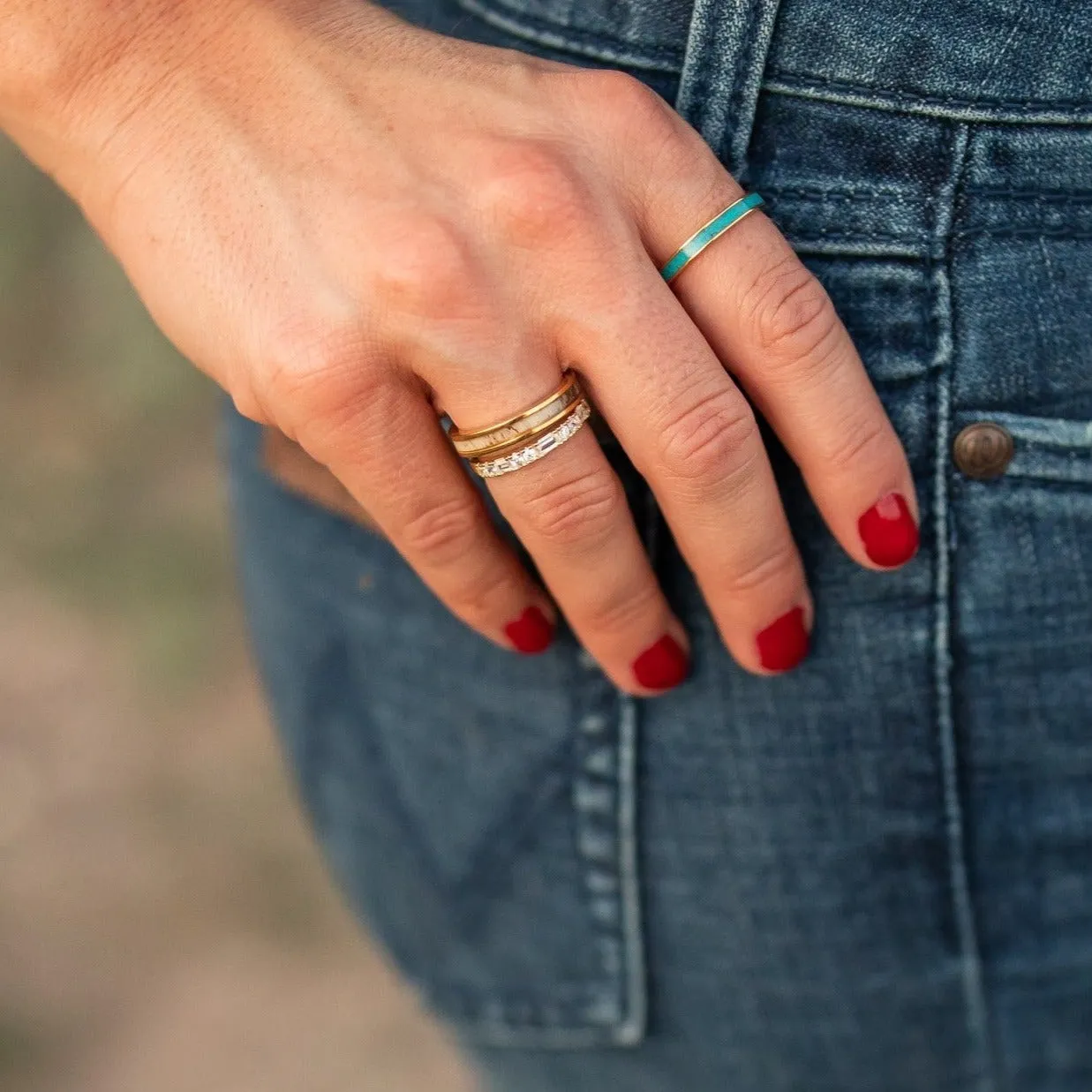 The Gold Kenai sold by Antler Rings product image thumbnail 2