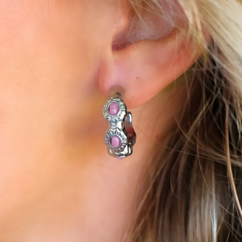 The Michelle Hoops sold by Antler Rings