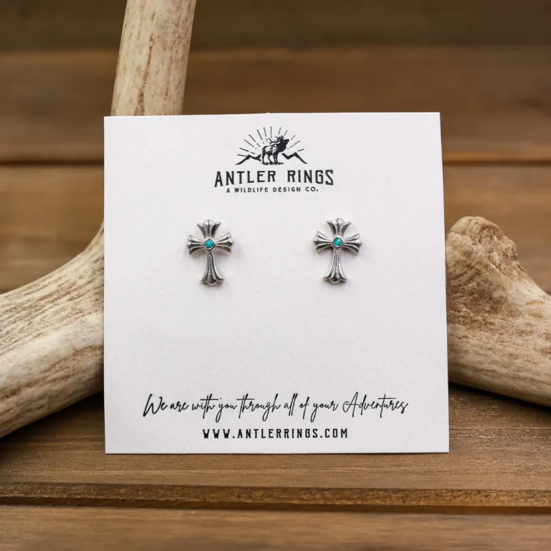 The Esther Studs made by Antler Rings