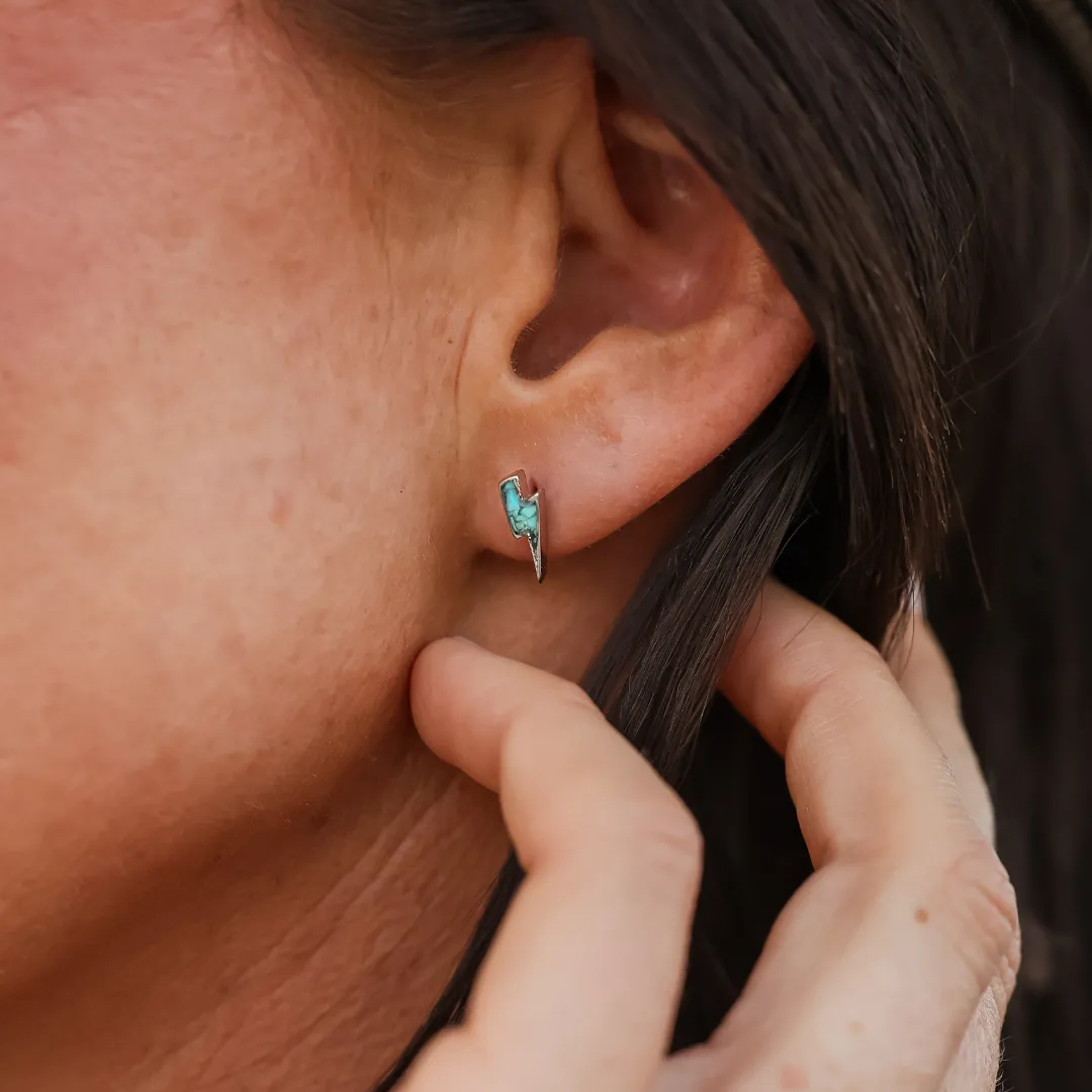 The Lightning Ridge Studs sold by Antler Rings product image thumbnail 2