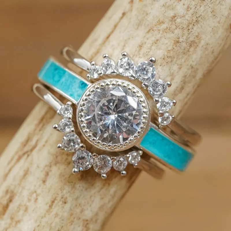 The Arched Grand Avonelle sold by Antler Rings