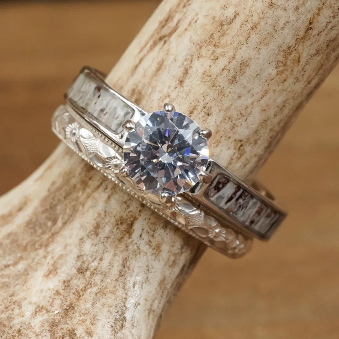 The Etosha Stacking Ring sold by Antler Rings product image thumbnail 4