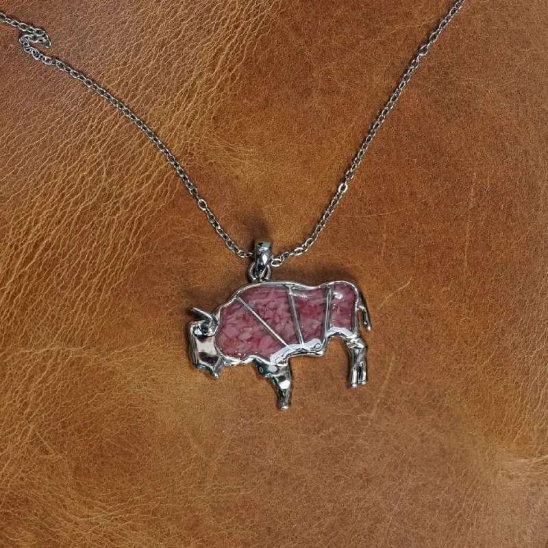 The Dusty Rose Bison sold by Antler Rings