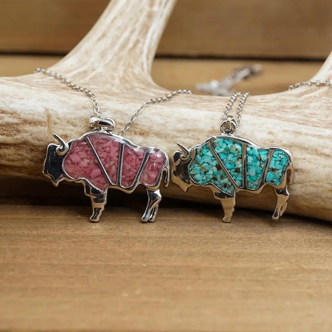 The Dusty Rose Bison sold by Antler Rings product image thumbnail 3