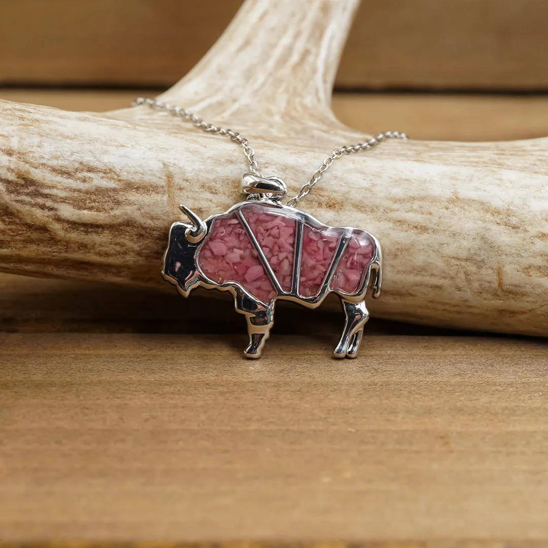 The Dusty Rose Bison sold by Antler Rings product image thumbnail 4