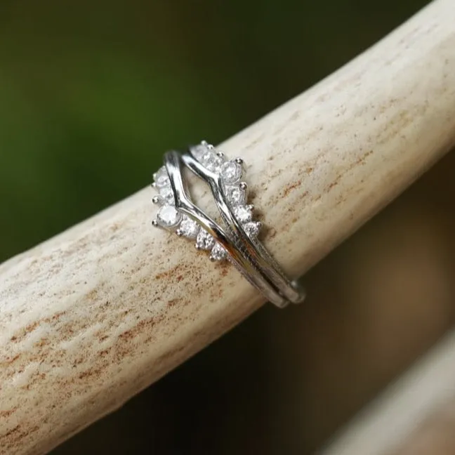 The Waimea Ultimate Bridal Set sold by Antler Rings product image thumbnail 4