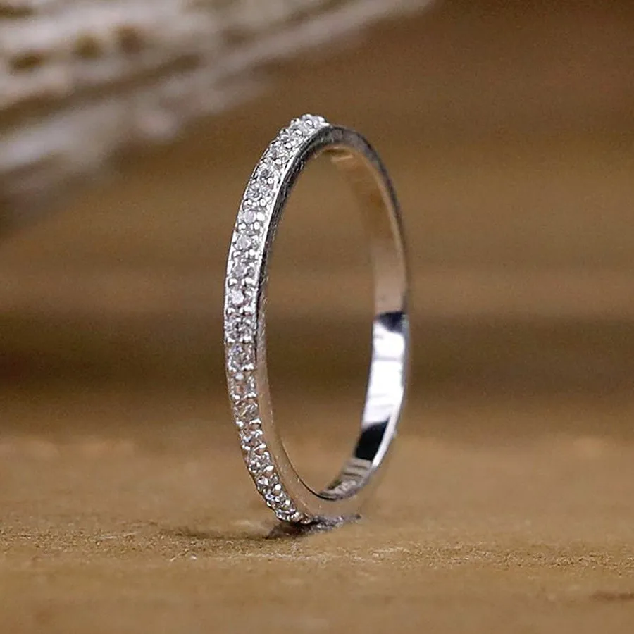 CZ Stacking Ring sold by Antler Rings product image thumbnail 3
