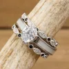 The Black Vintage Stacking Band sold by Antler Rings