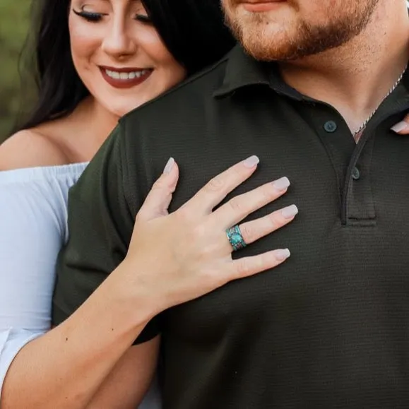 The Etosha & Sierra Stacker Set sold by Antler Rings product image thumbnail 5