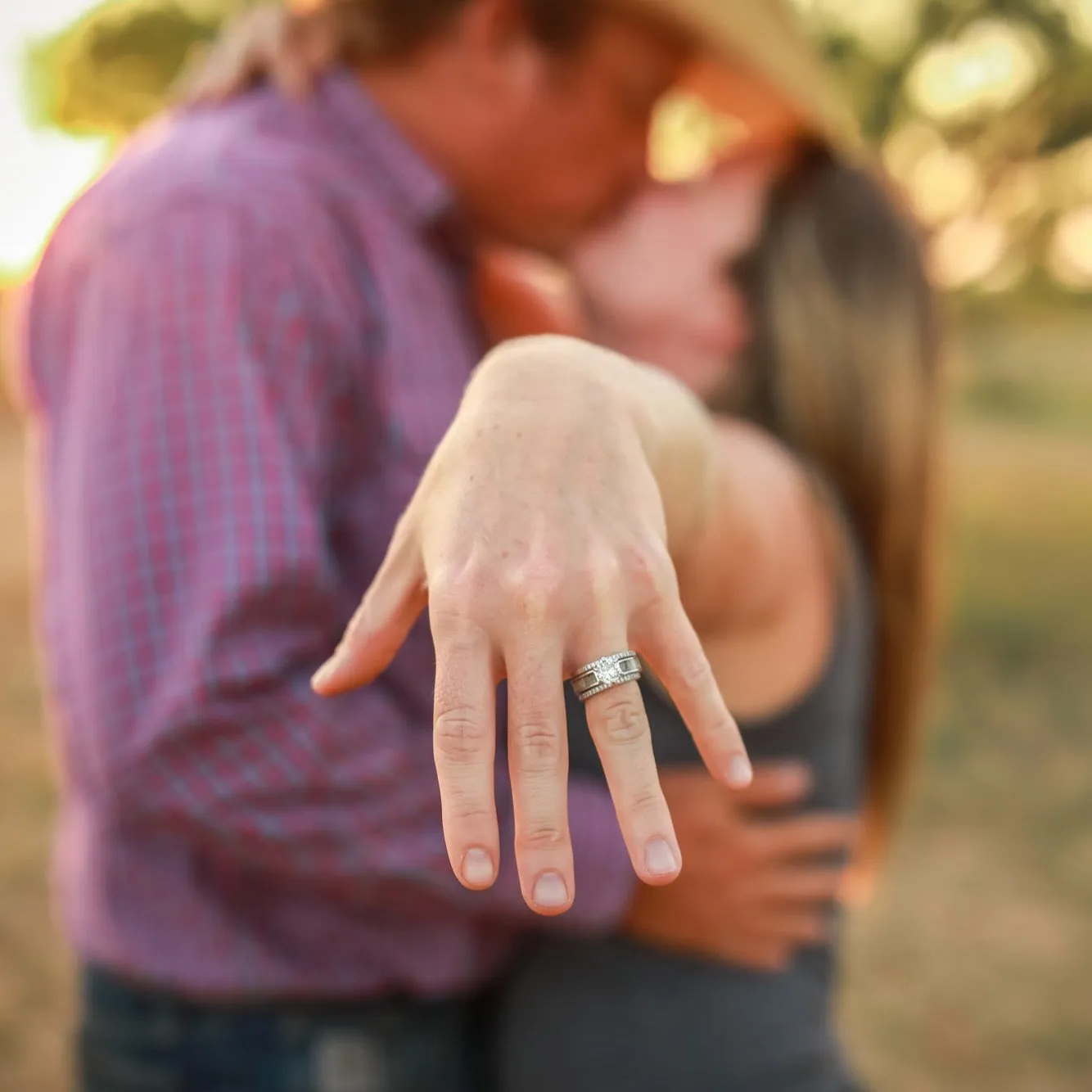 The Grand Cascade - Titanium sold by Antler Rings product image thumbnail 2