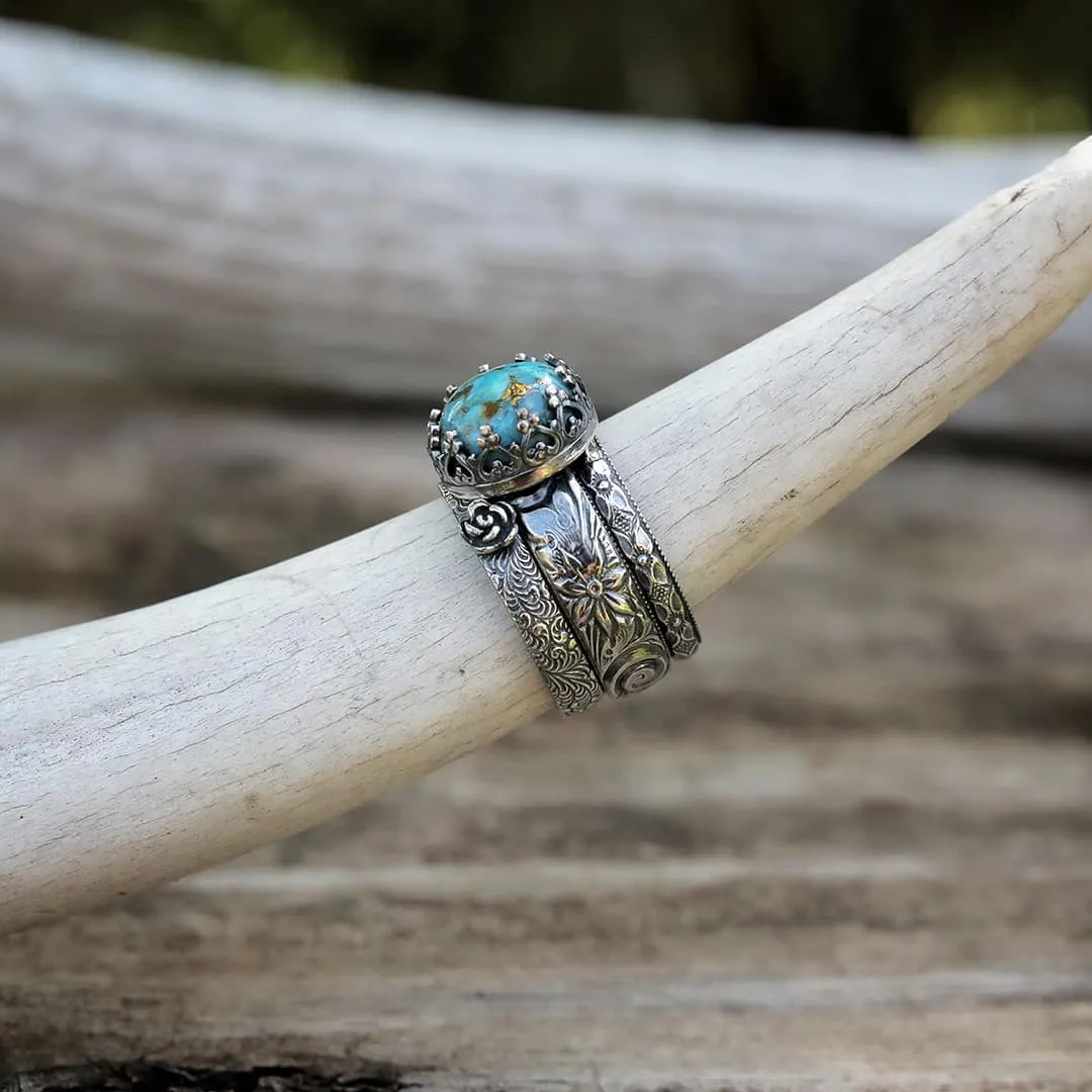 The Etosha Stacking Set sold by Antler Rings product image thumbnail 3