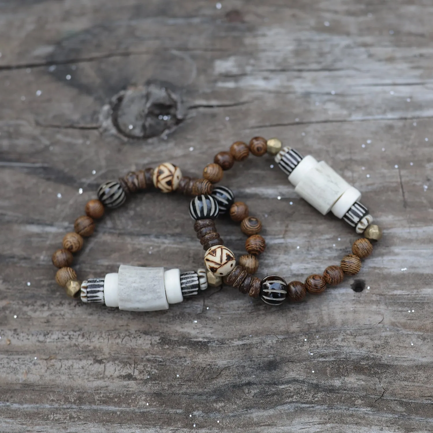 Antler & Wood Bead Bracelets sold by Antler Rings product image thumbnail 5