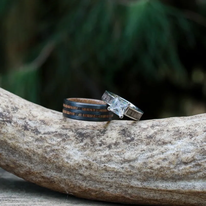 The Grand Kenai - Titanium sold by Antler Rings product image thumbnail 5