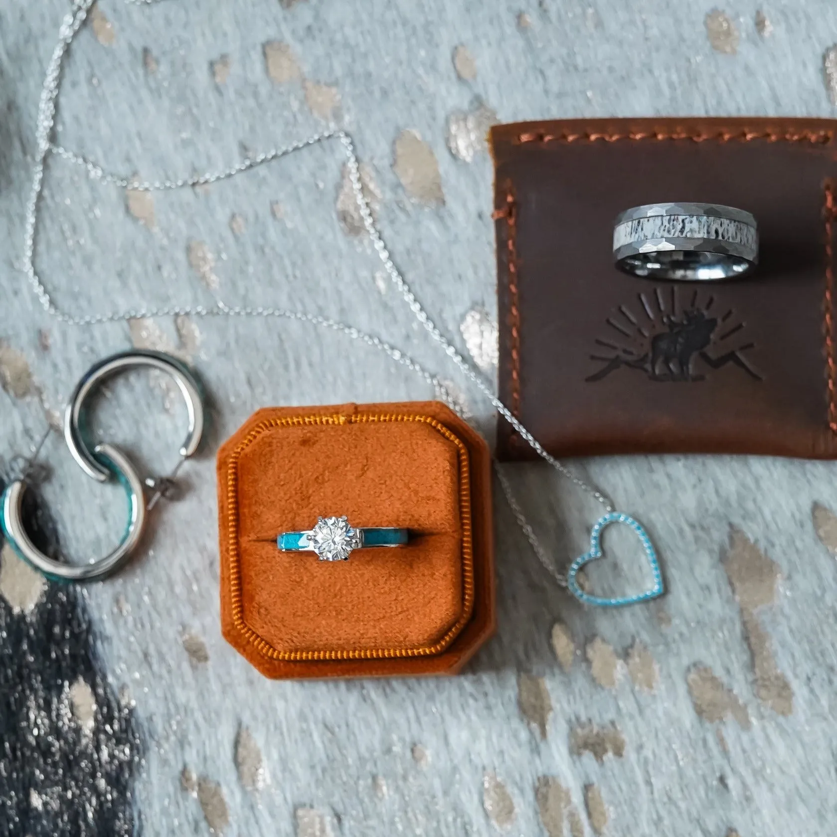 The Morgan Hoops sold by Antler Rings product image thumbnail 4