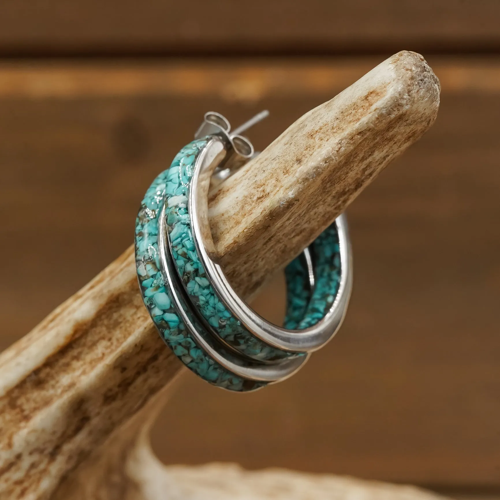 The Morgan Hoops sold by Antler Rings