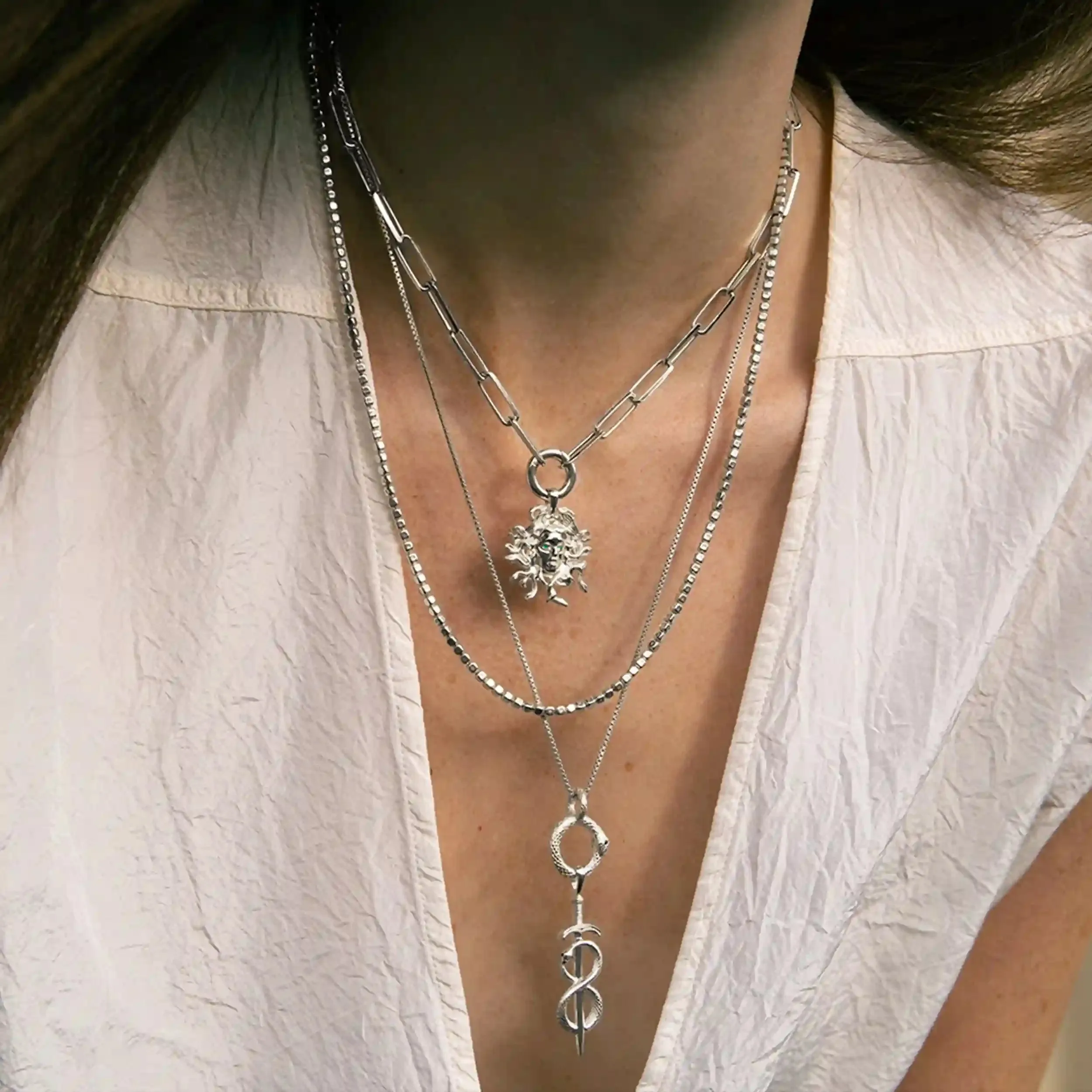 Special Edition Medusa Pendant sold by Awe Inspired product image thumbnail 3