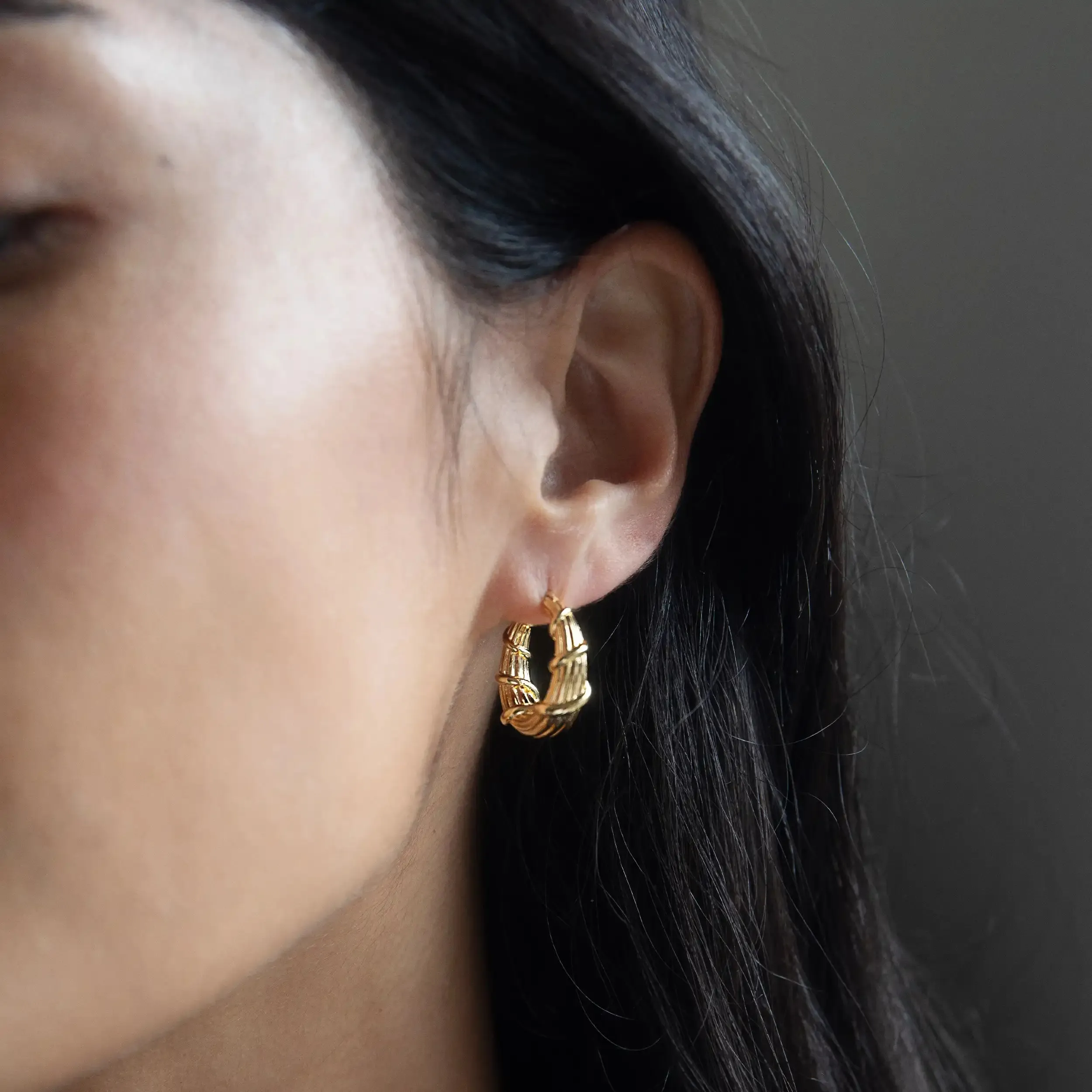 Victory Wreath Hoops sold by Awe Inspired product image thumbnail 2