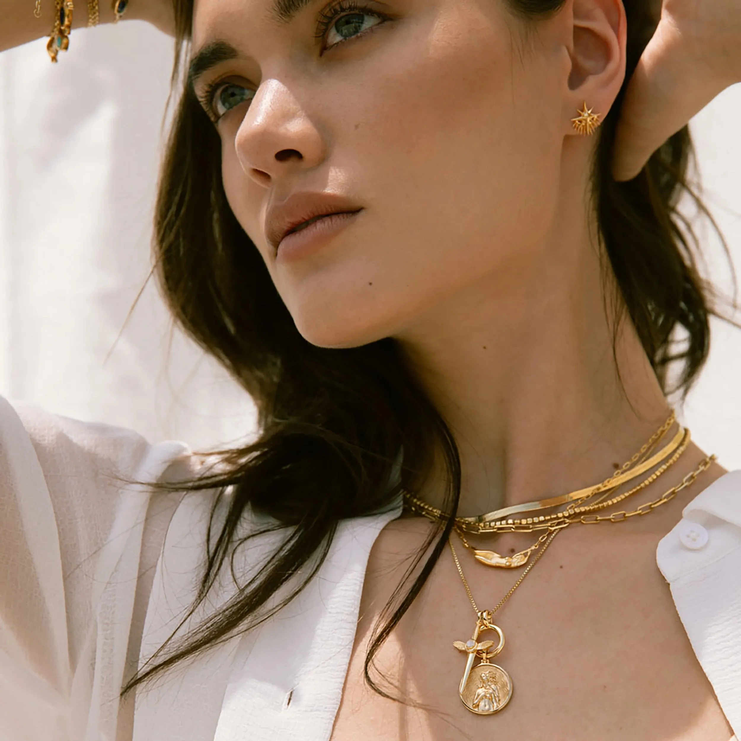 Solar Eclipse Studs sold by Awe Inspired product image thumbnail 2