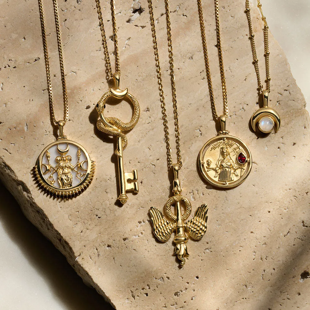 Inverted Torch Necklace sold by Awe Inspired product image thumbnail 4