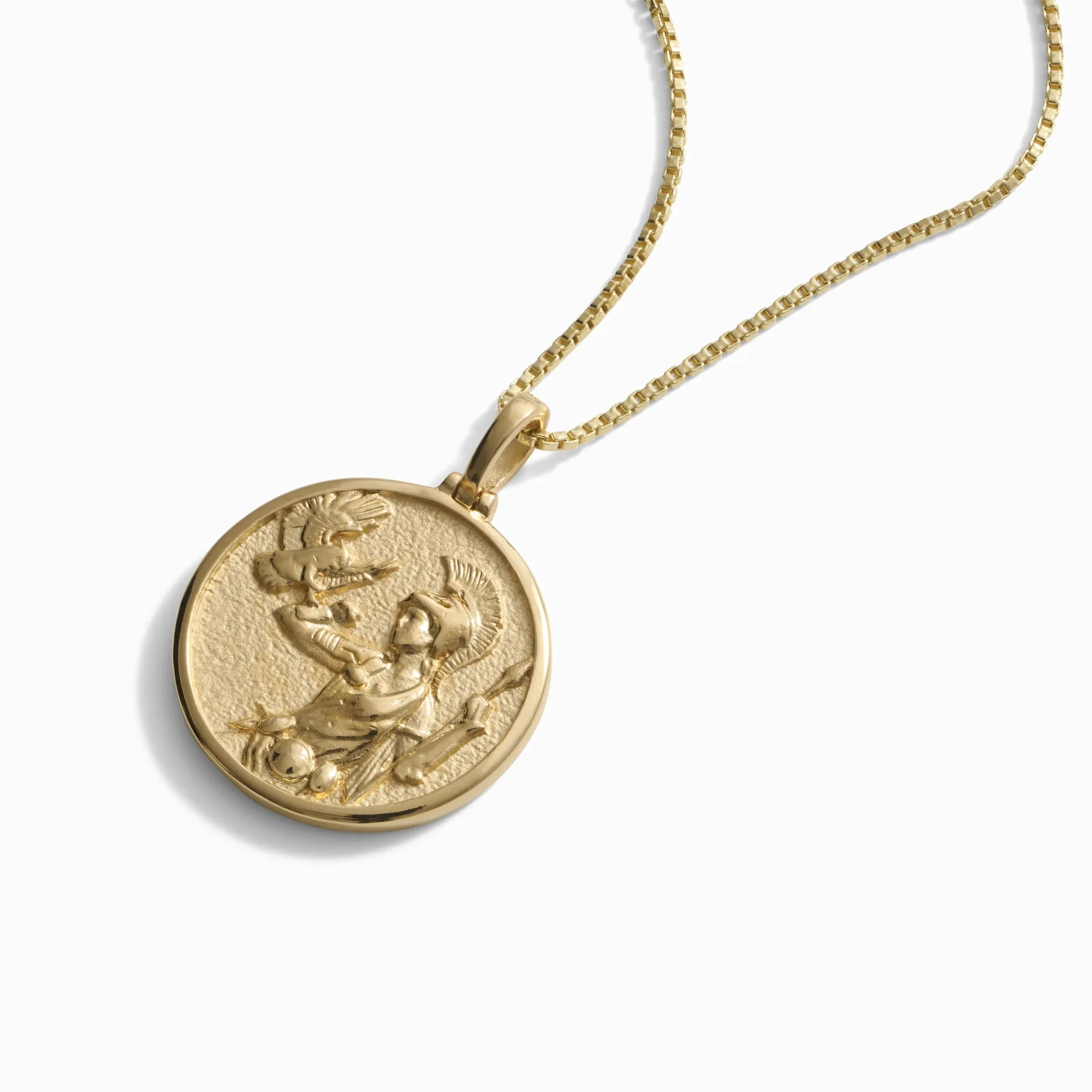 Greek Goddess Coin Necklace sold by Awe Inspired