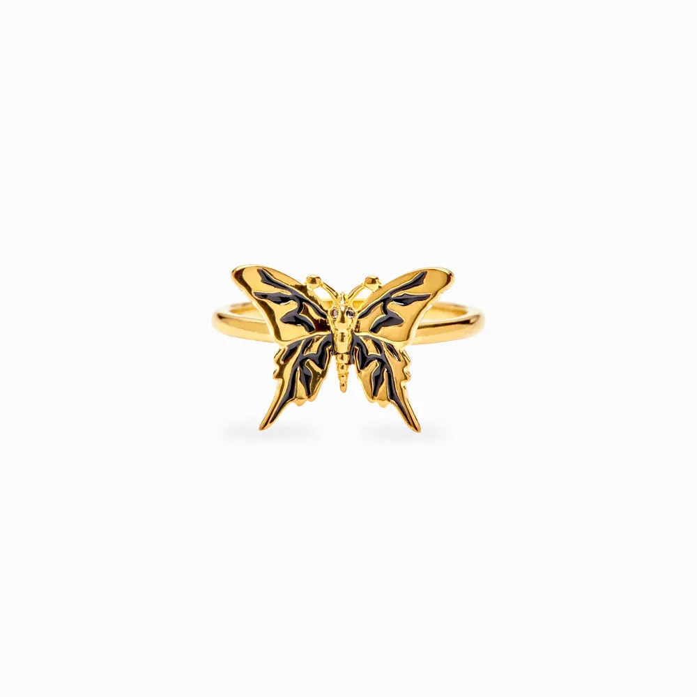 Dark Butterfly Ring sold by Awe Inspired