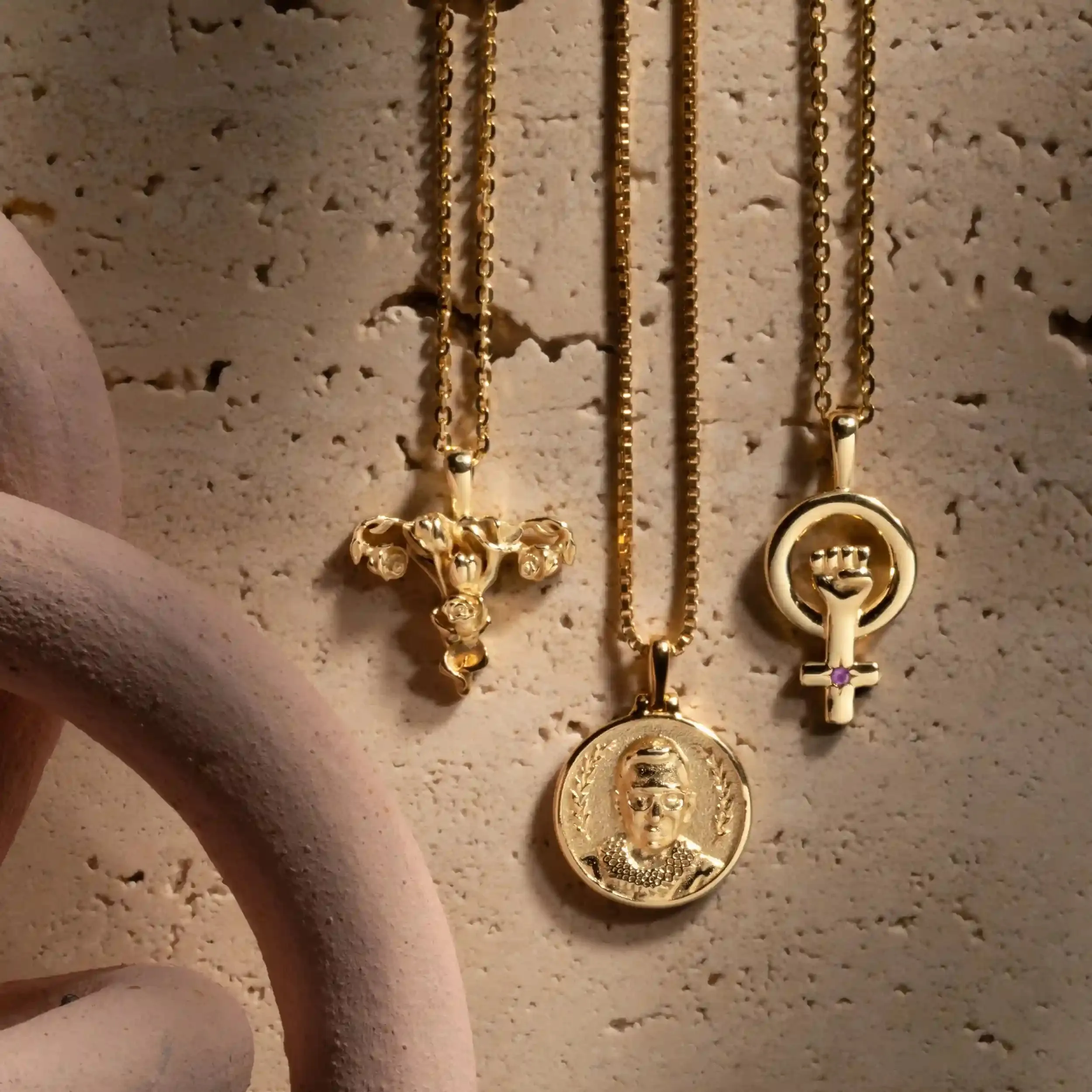 Sacred Womb Necklace sold by Awe Inspired product image thumbnail 4