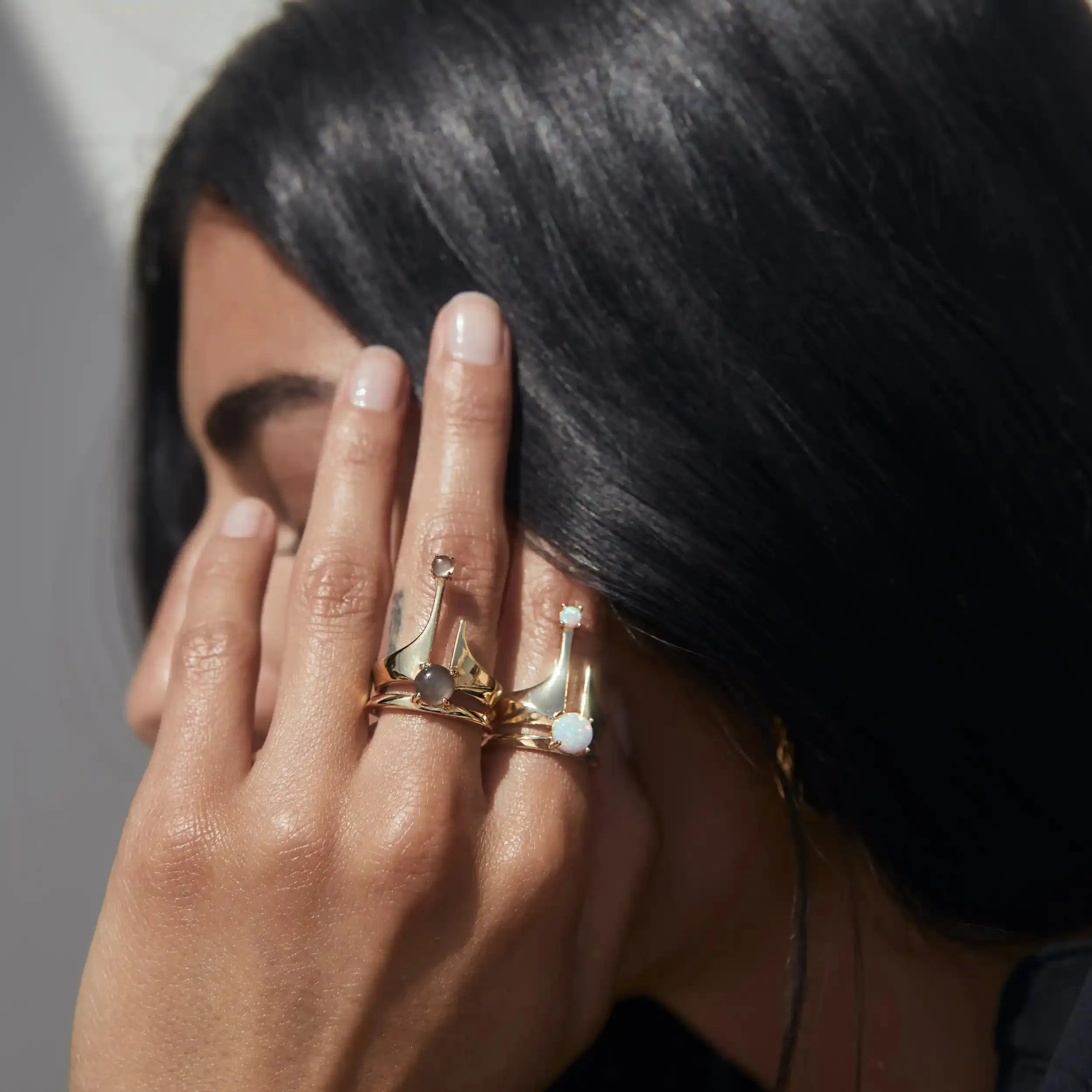 Opal Crown Ring sold by Awe Inspired product image thumbnail 4