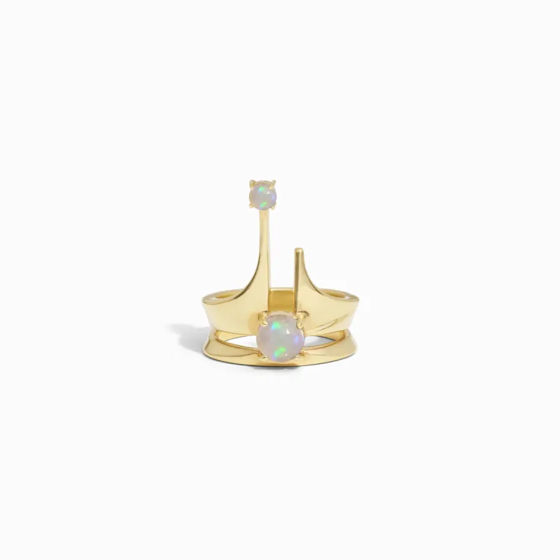 Opal Crown Ring sold by Awe Inspired