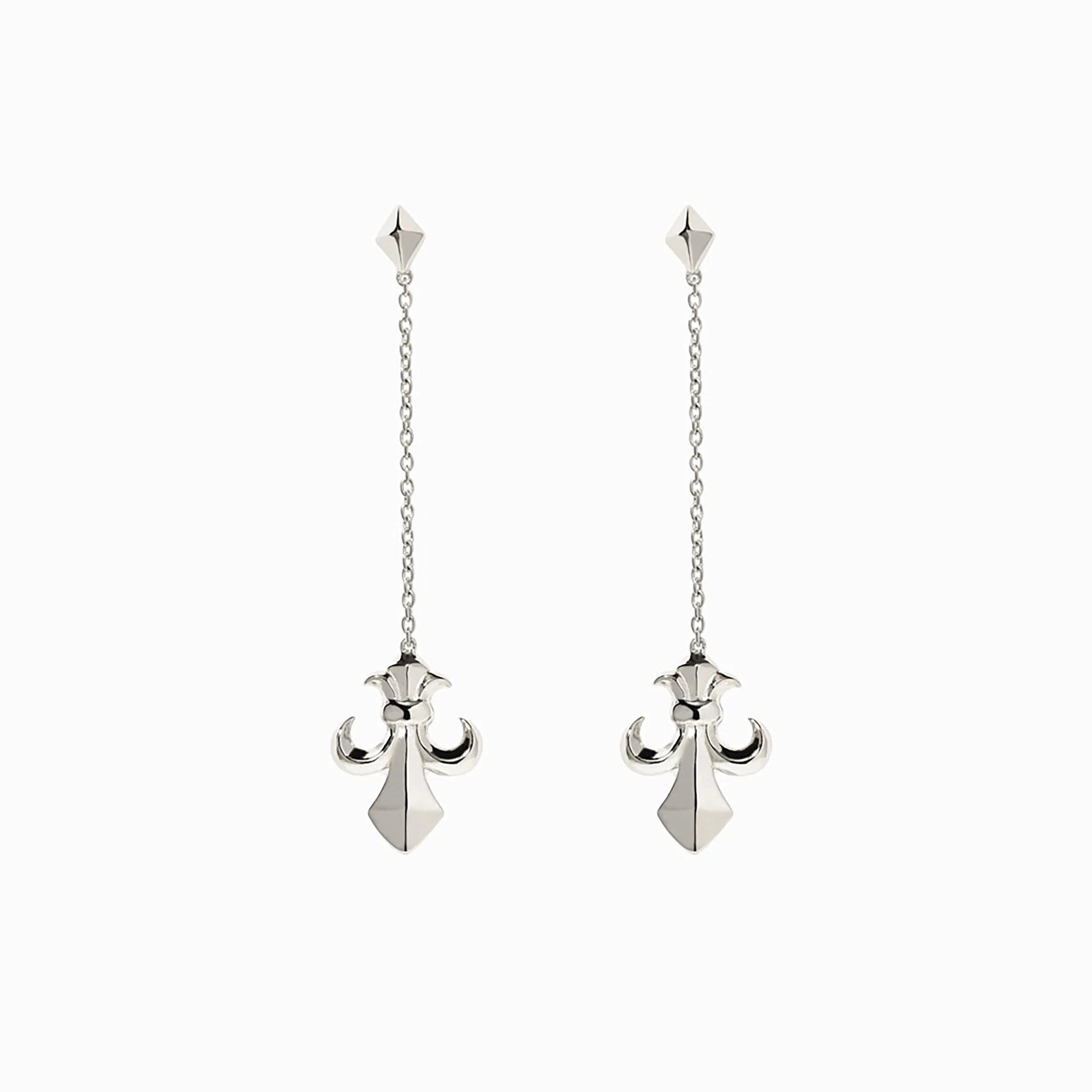 Fleur de Lis Drop Earring sold by Awe Inspired
