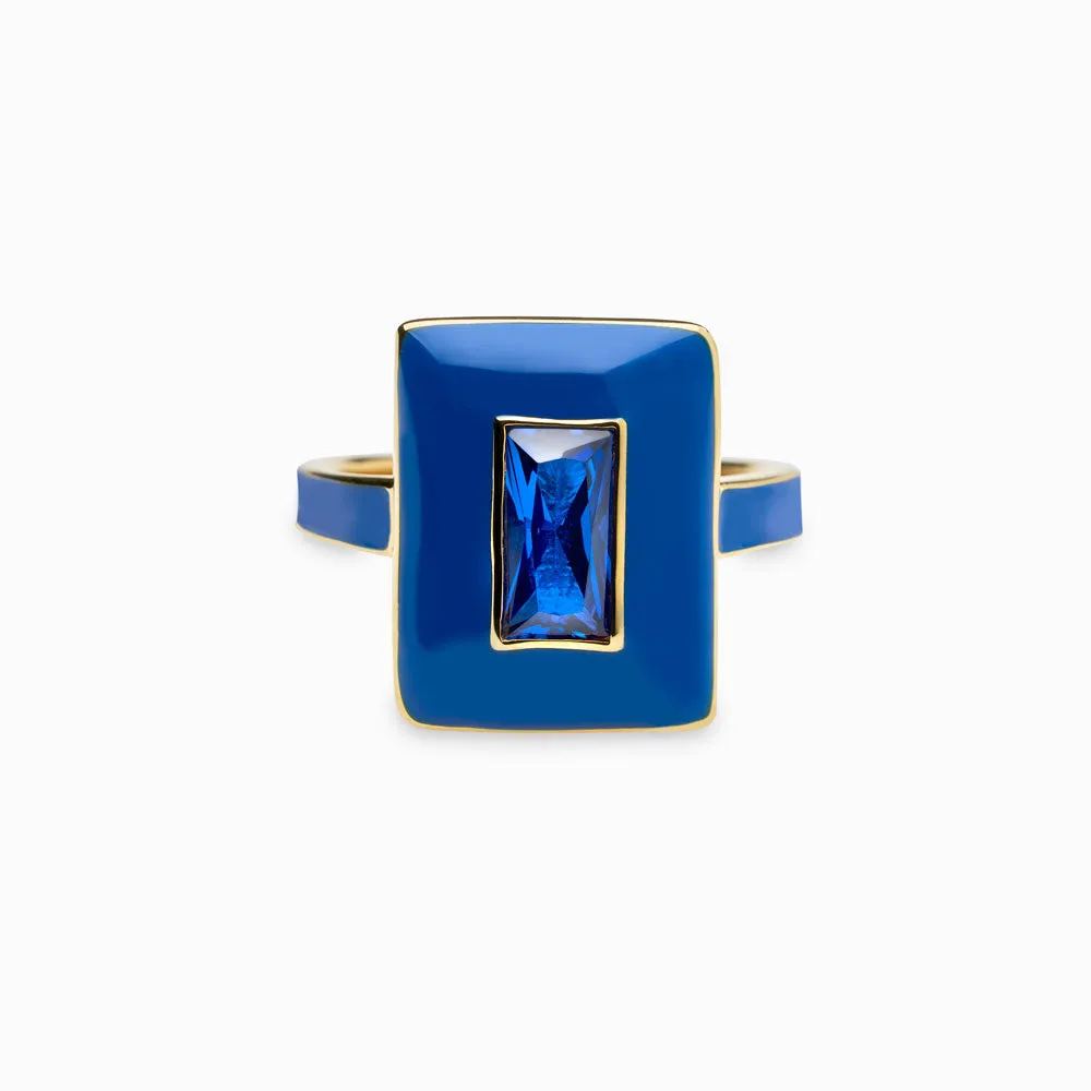 Indigo Sapphire Aura Ring sold by Awe Inspired product image thumbnail 5