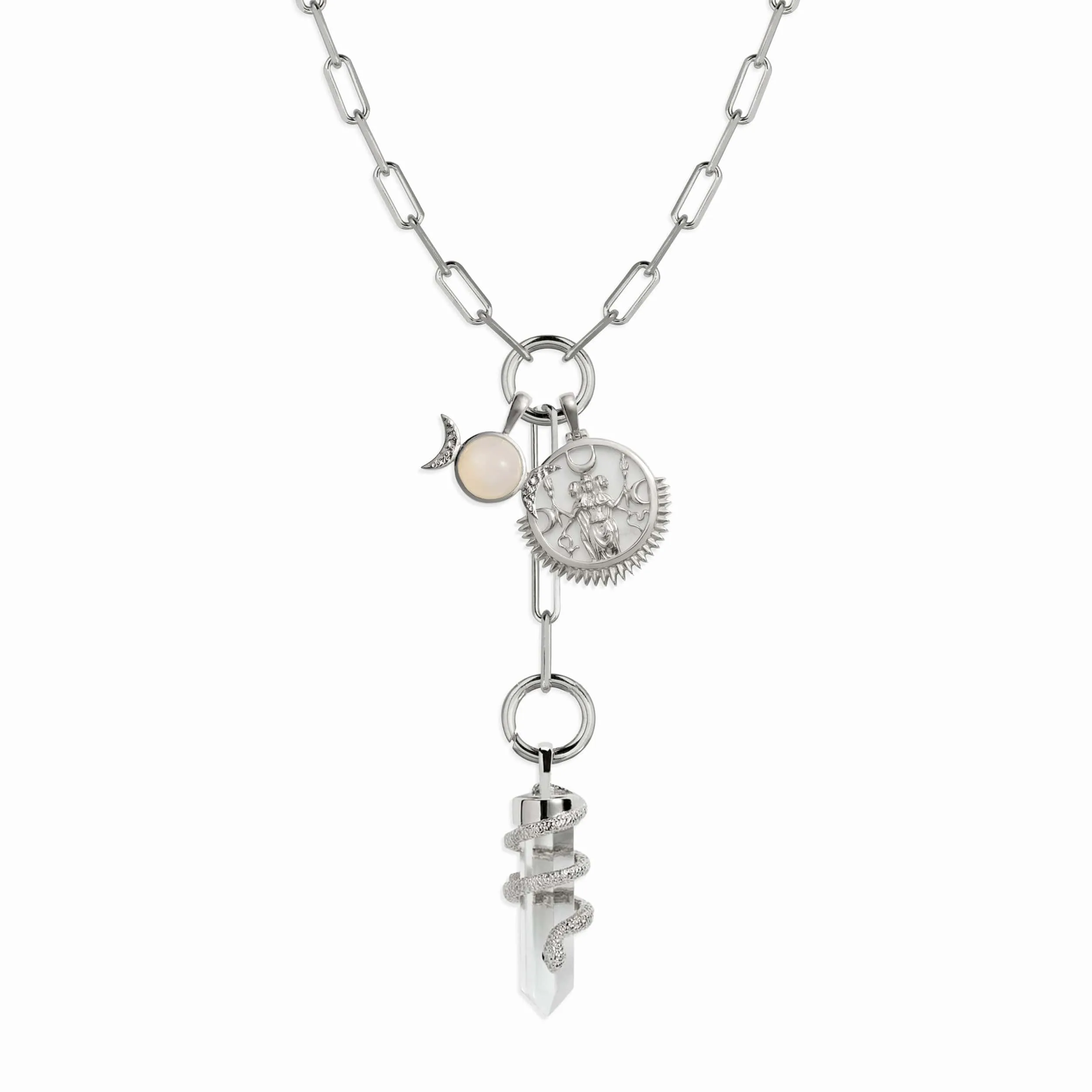 Witch Goddess Charm Lariat sold by Awe Inspired product image thumbnail 3