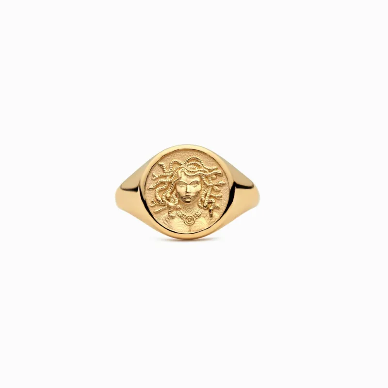 Medusa Signet Ring sold by Awe Inspired