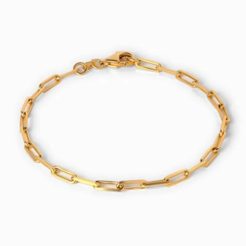 Paperclip Chain Bracelet sold by Awe Inspired