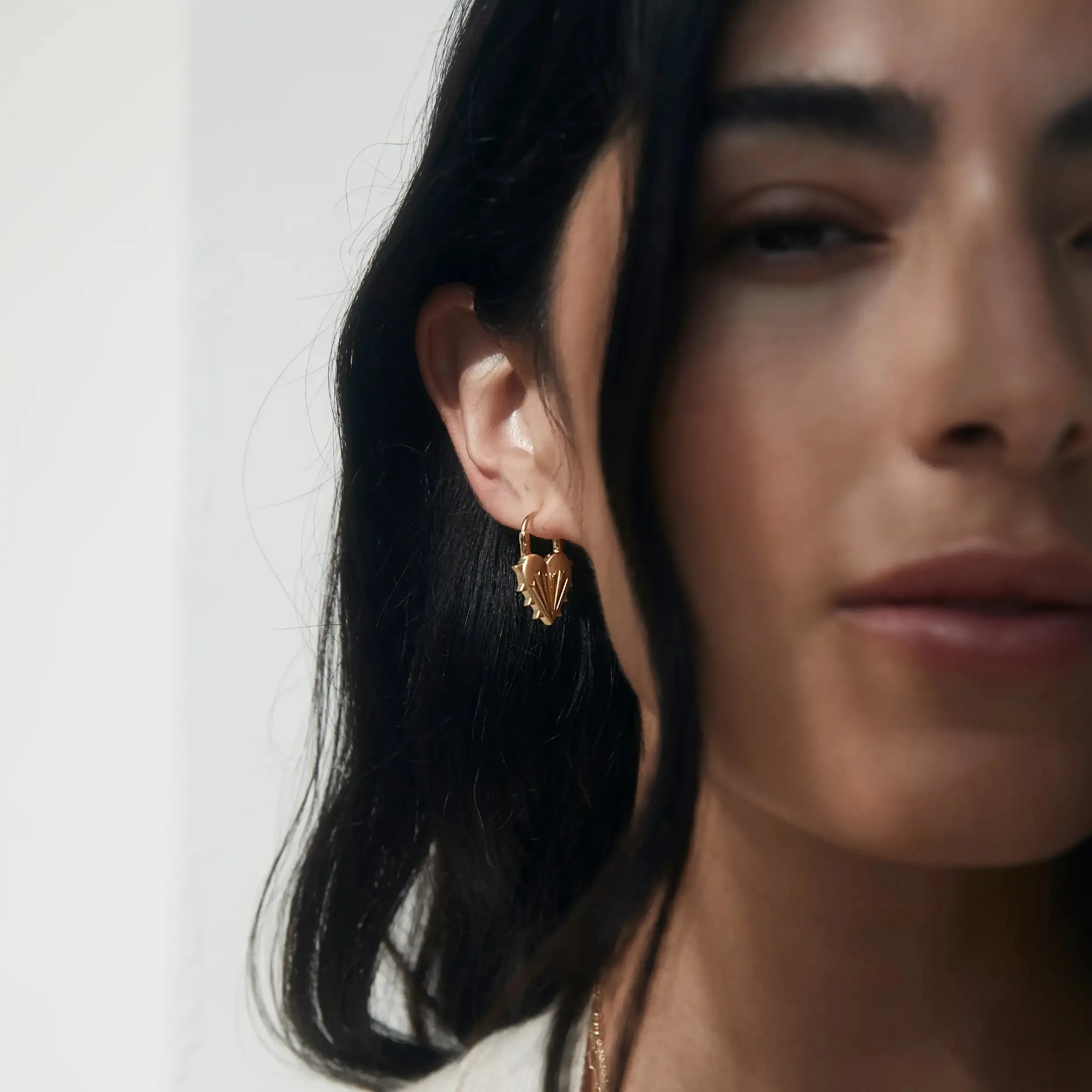 Spiked Heart Earrings sold by Awe Inspired product image thumbnail 2