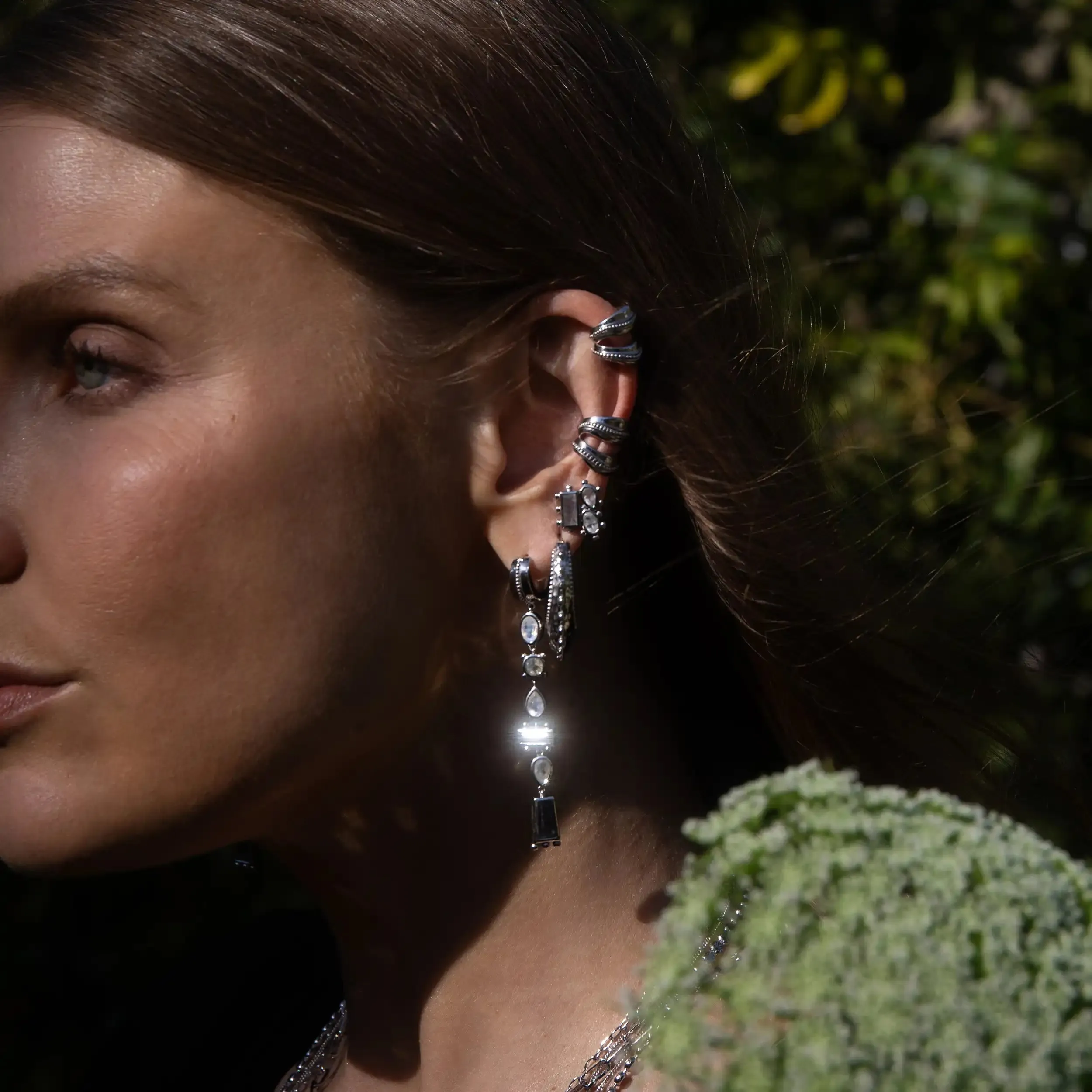 Earth Goddess Talisman Drop Earrings sold by Awe Inspired product image thumbnail 4