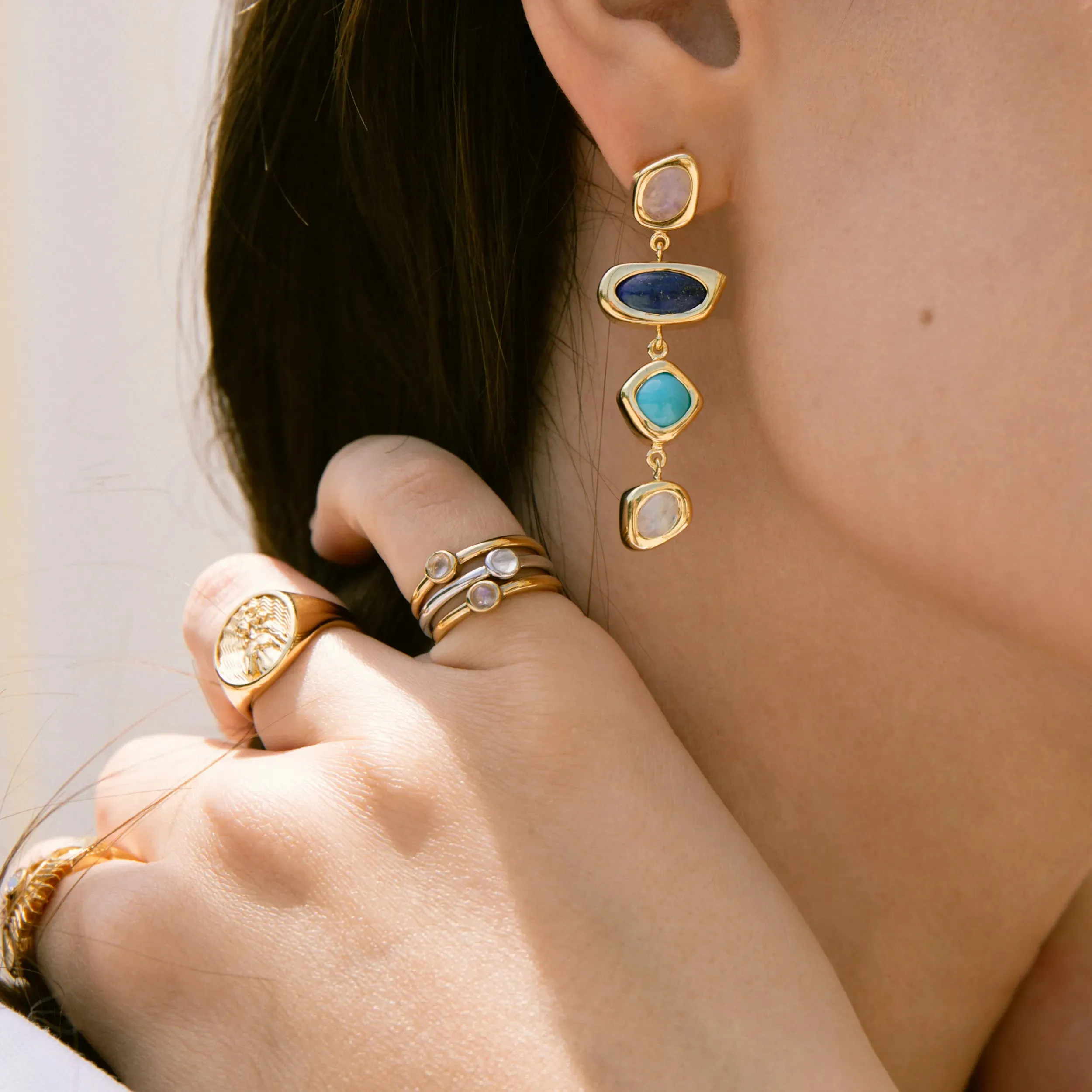 Moonstone Ring sold by Awe Inspired product image thumbnail 2