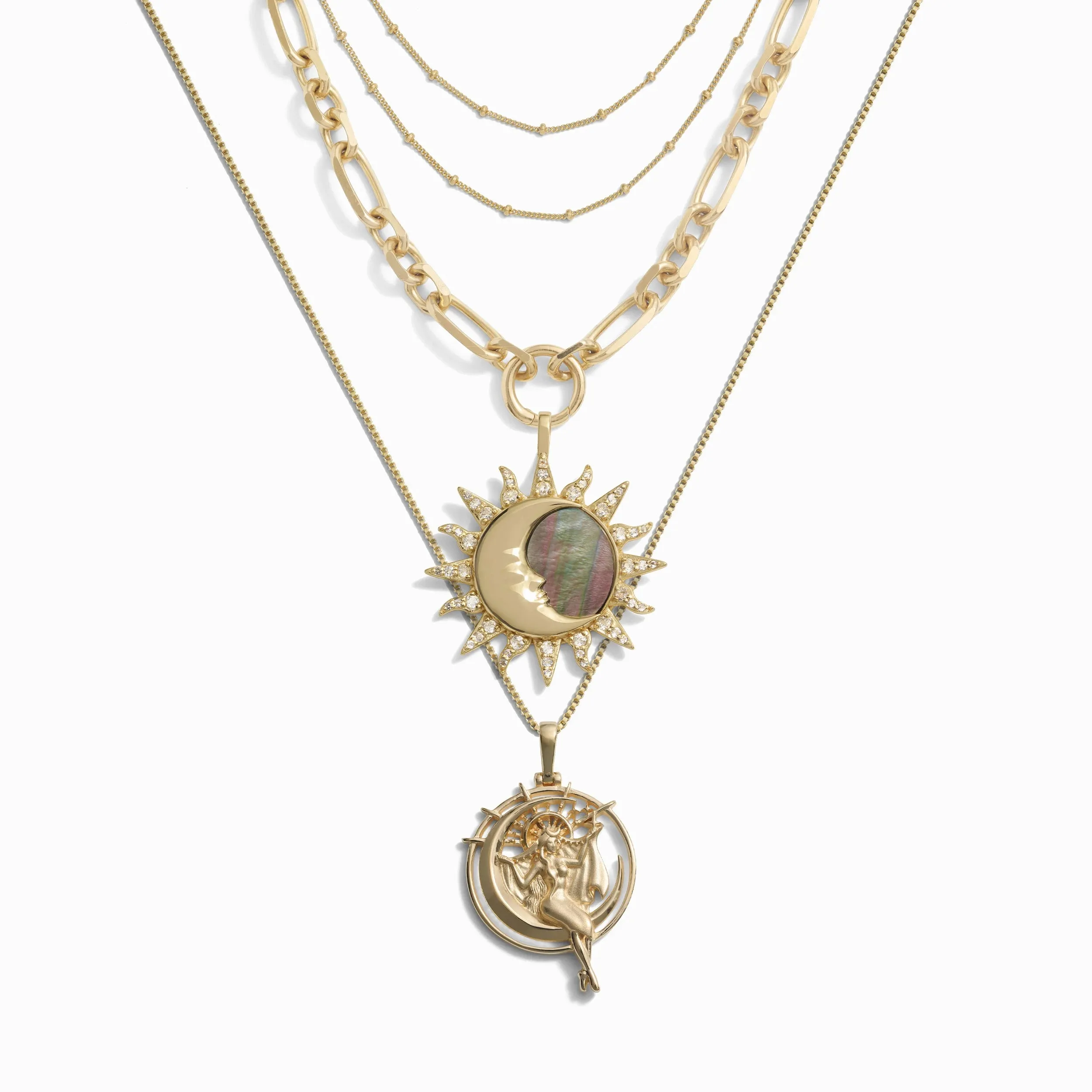 Queen of the Night Necklace Set sold by Awe Inspired