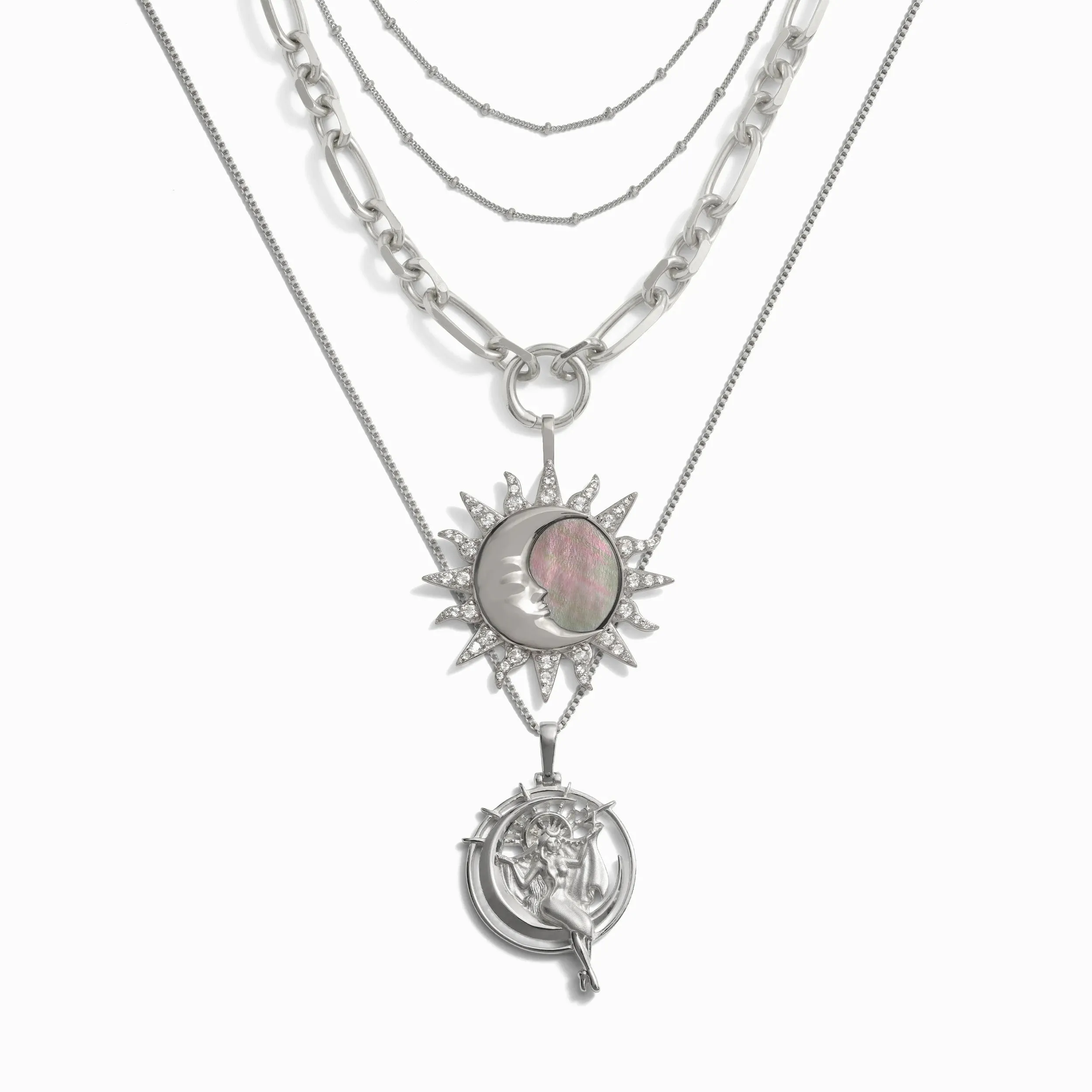 Queen of the Night Necklace Set sold by Awe Inspired product image thumbnail 4