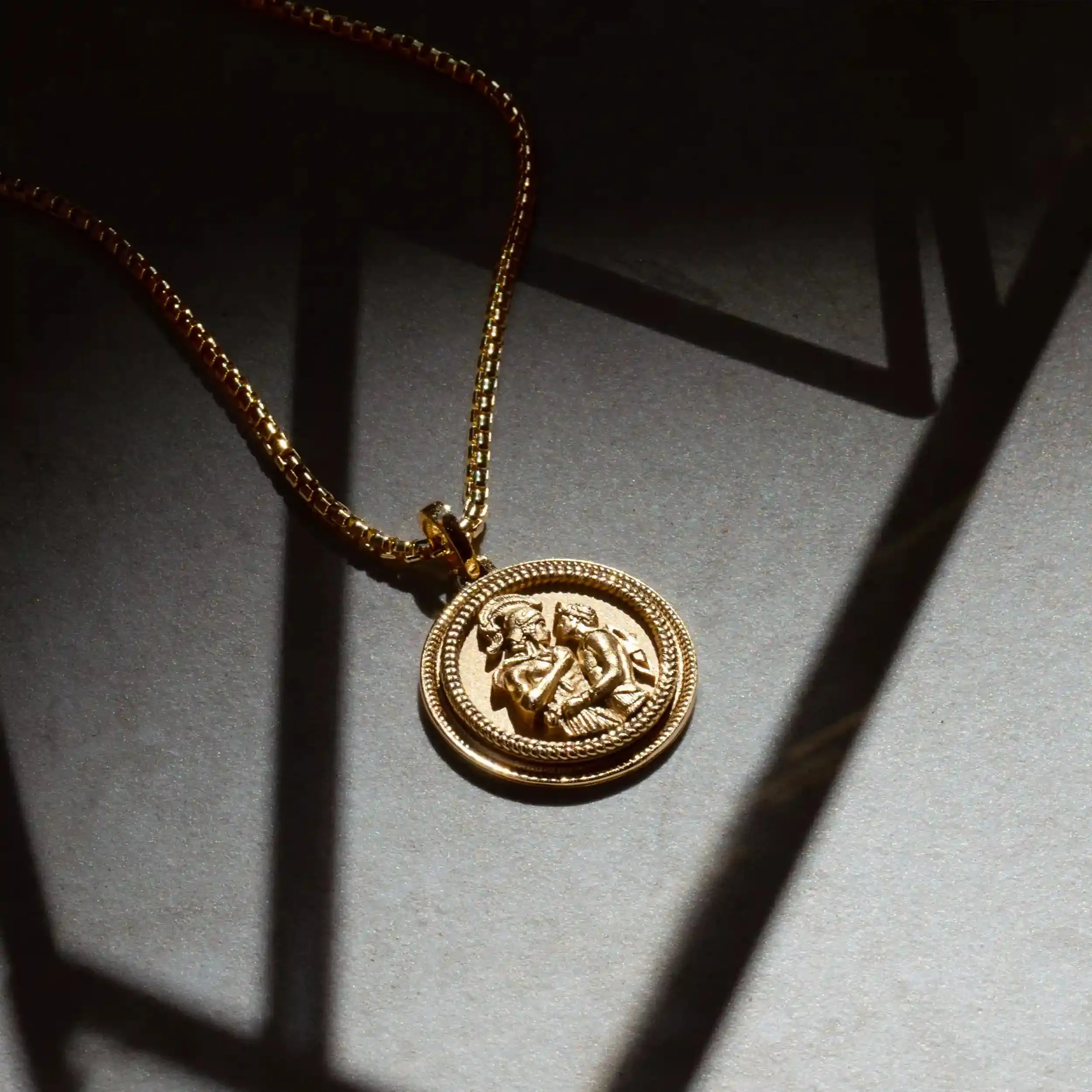Achilles + Patroclus Necklace sold by Awe Inspired product image thumbnail 3